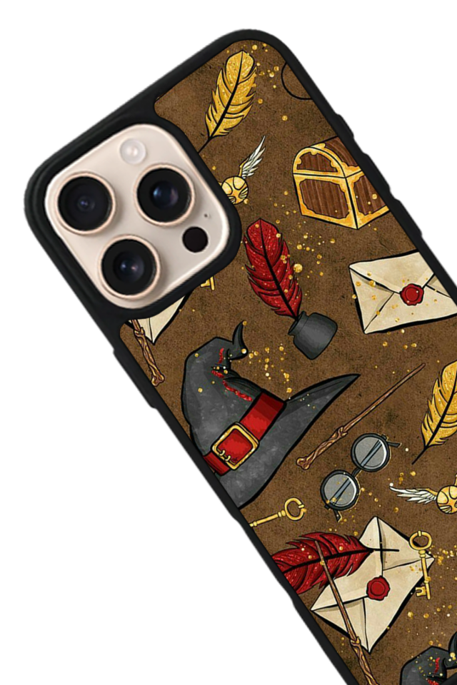 iPhone 14 Pro Uyumlu HarryPotter Tasarımlı Glossy Premium Kılıf