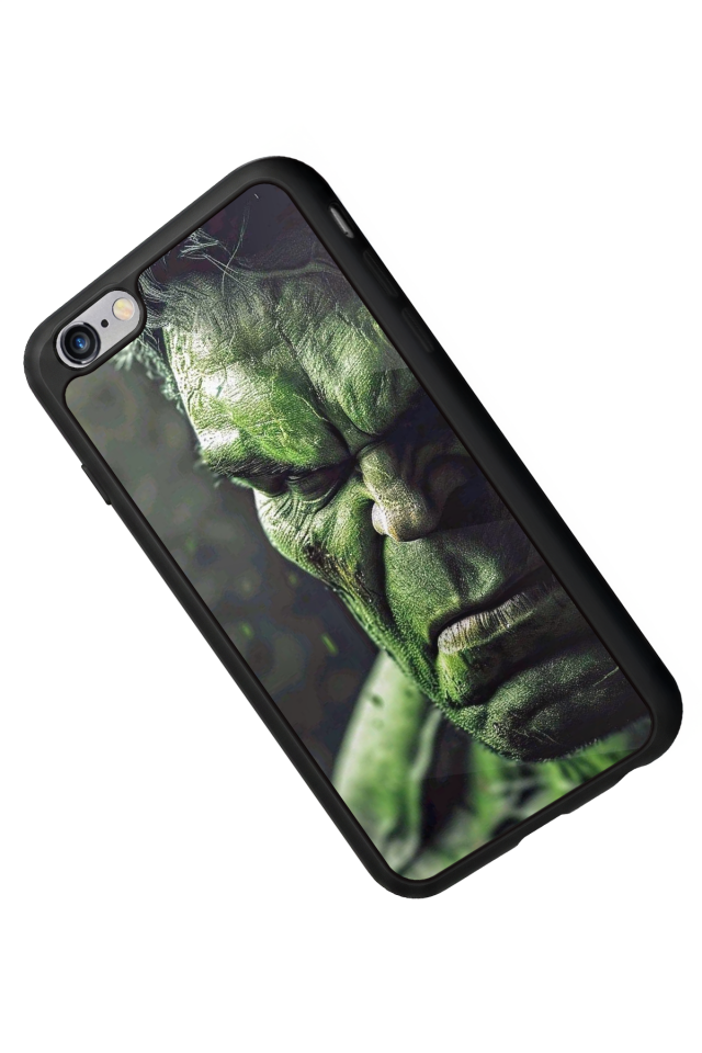 iPhone 6s Plus Uyumlu Hulk Tasarımlı Glossy Premium Kılıf
