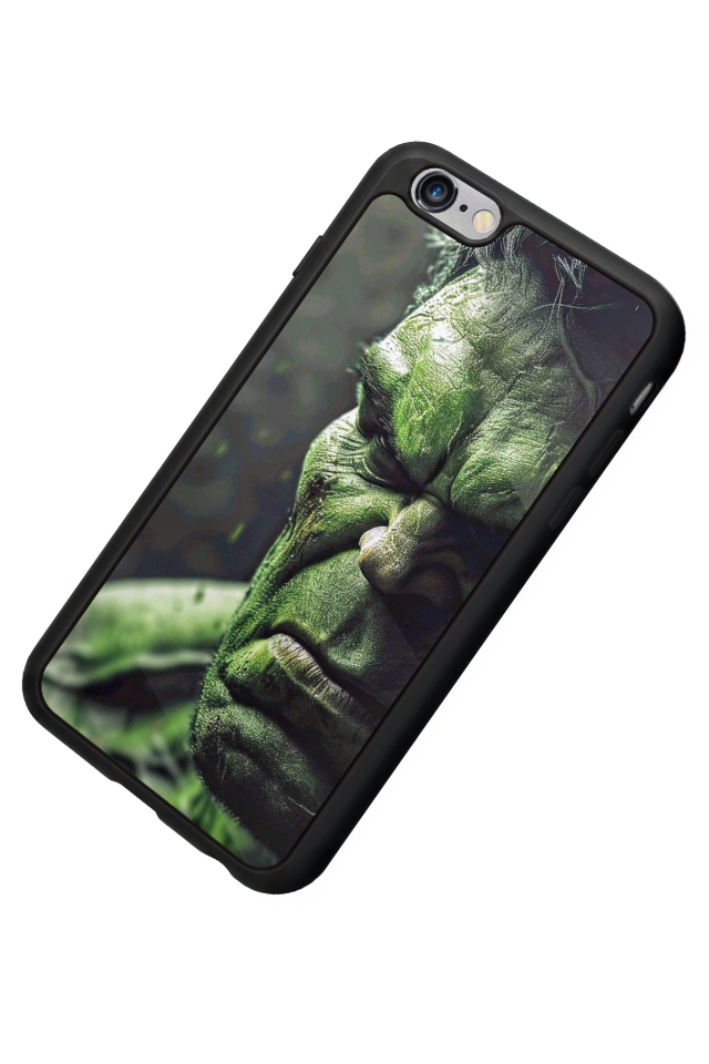 iPhone 6s Plus Uyumlu Hulk Tasarımlı Glossy Premium Kılıf
