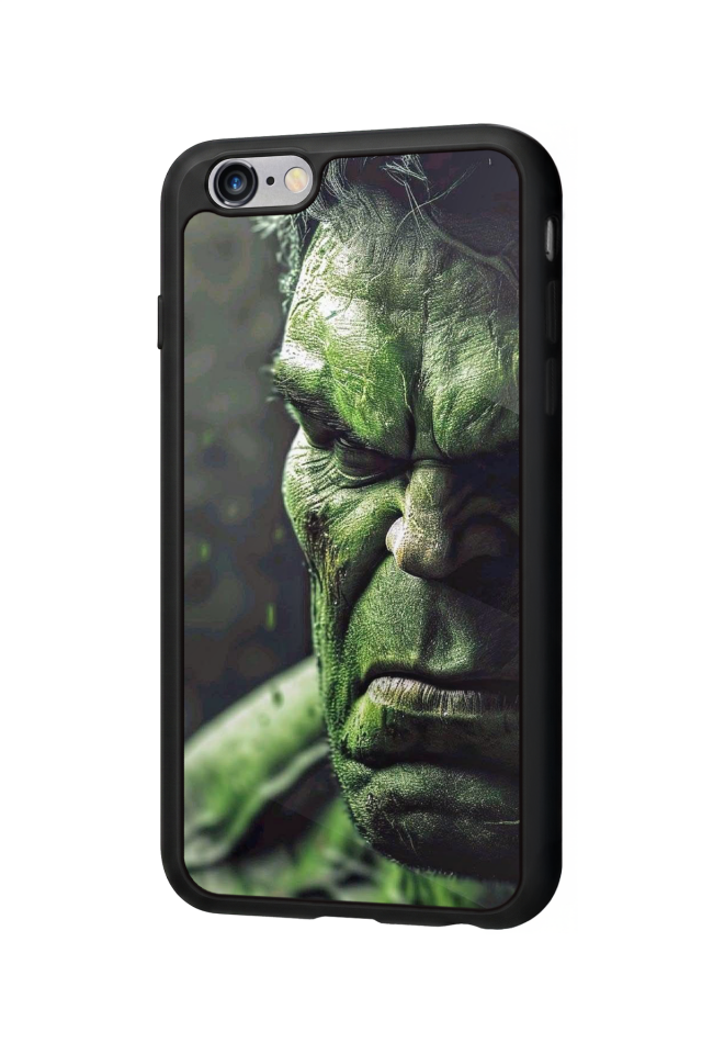 iPhone 6s Plus Uyumlu Hulk Tasarımlı Glossy Premium Kılıf