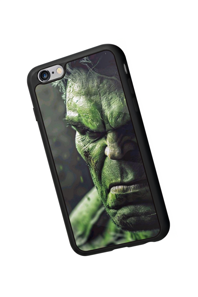 iPhone 6s Plus Uyumlu Hulk Tasarımlı Glossy Premium Kılıf