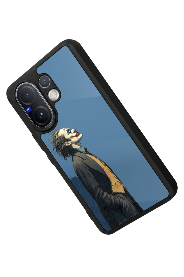 Vivo V60 Uyumlu Joker Tasarımlı Glossy Premium Kılıf