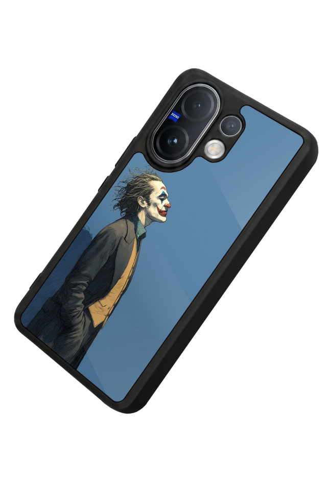 Vivo V60 Uyumlu Joker Tasarımlı Glossy Premium Kılıf