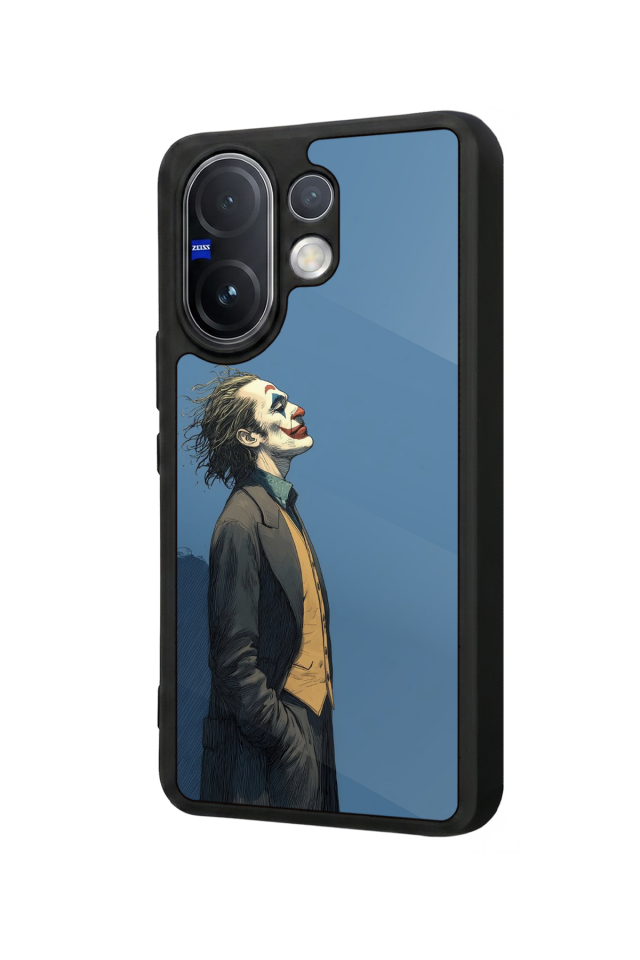Vivo V60 Uyumlu Joker Tasarımlı Glossy Premium Kılıf