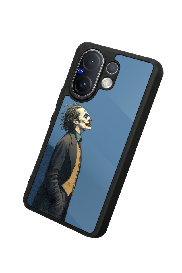 Vivo V60 Uyumlu Joker Tasarımlı Glossy Premium Kılıf
