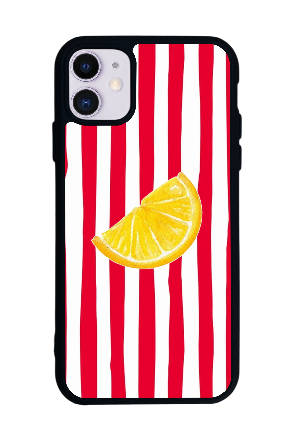 iPhone 11 Uyumlu Limon Tasarımlı Glossy Premium Kılıf