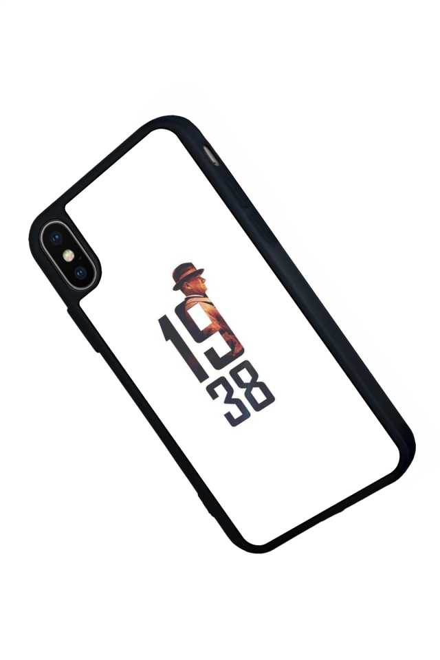 iPhone XS Max Uyumlu Mustafa Kemal Ataturk Tasarımlı Glossy Premium Kılıf