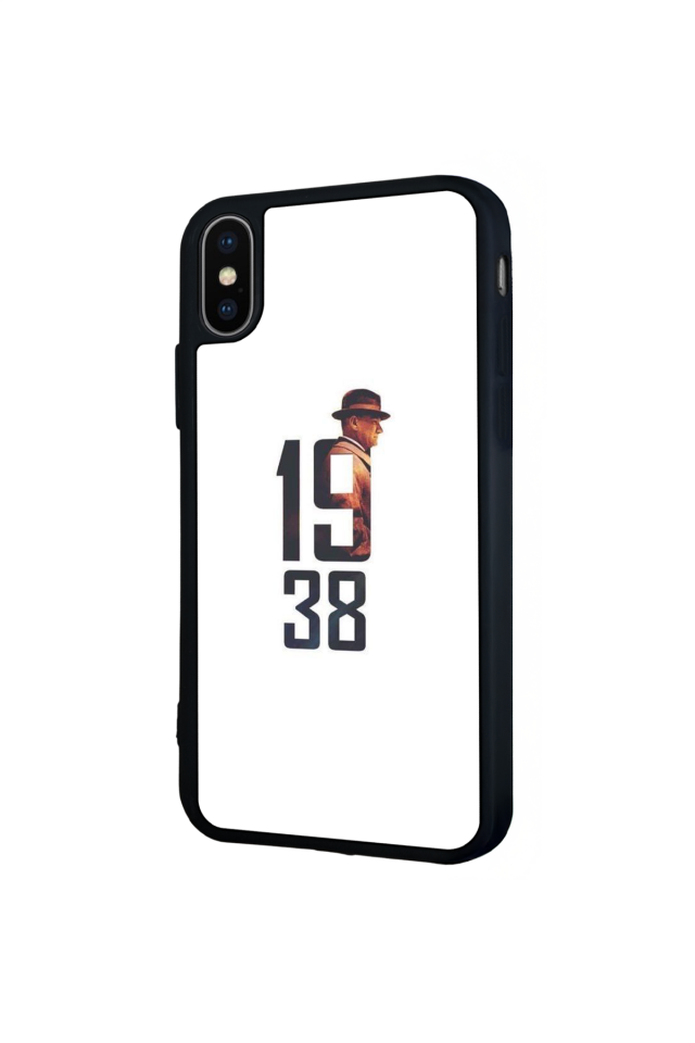 iPhone XS Max Uyumlu Mustafa Kemal Ataturk Tasarımlı Glossy Premium Kılıf