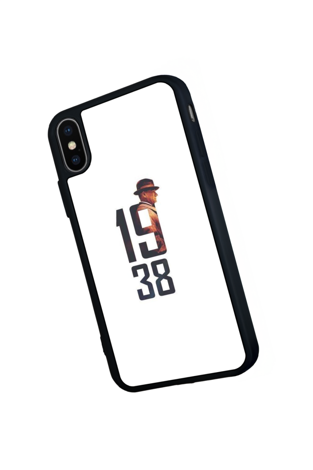 iPhone XS Max Uyumlu Mustafa Kemal Ataturk Tasarımlı Glossy Premium Kılıf