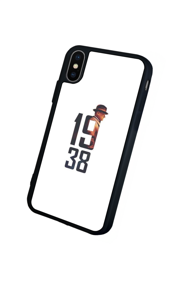 iPhone XS Max Uyumlu Mustafa Kemal Ataturk Tasarımlı Glossy Premium Kılıf
