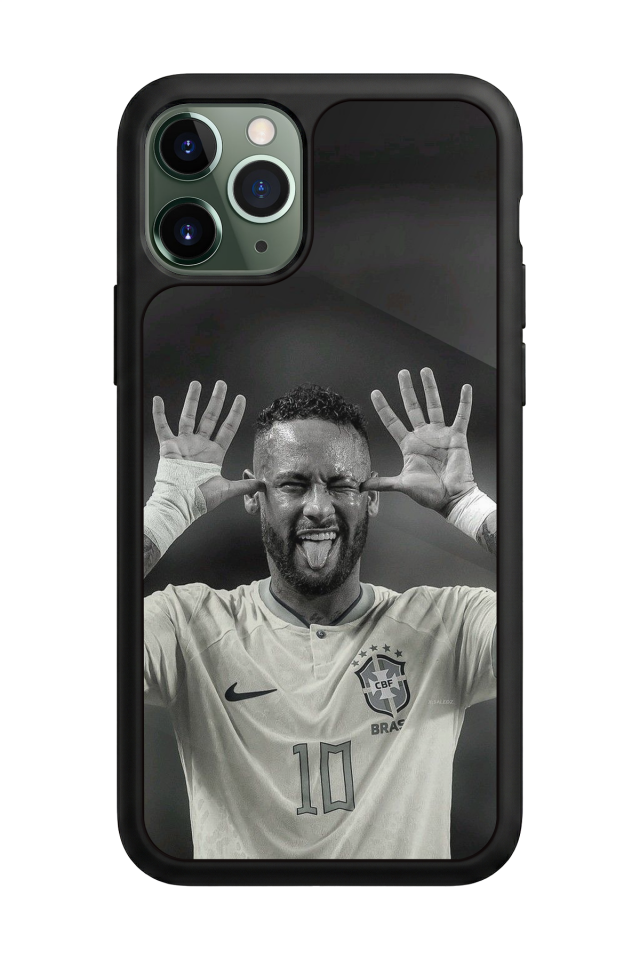 iPhone 11 Pro Max Uyumlu Neymar Tasarımlı Glossy Premium Kılıf