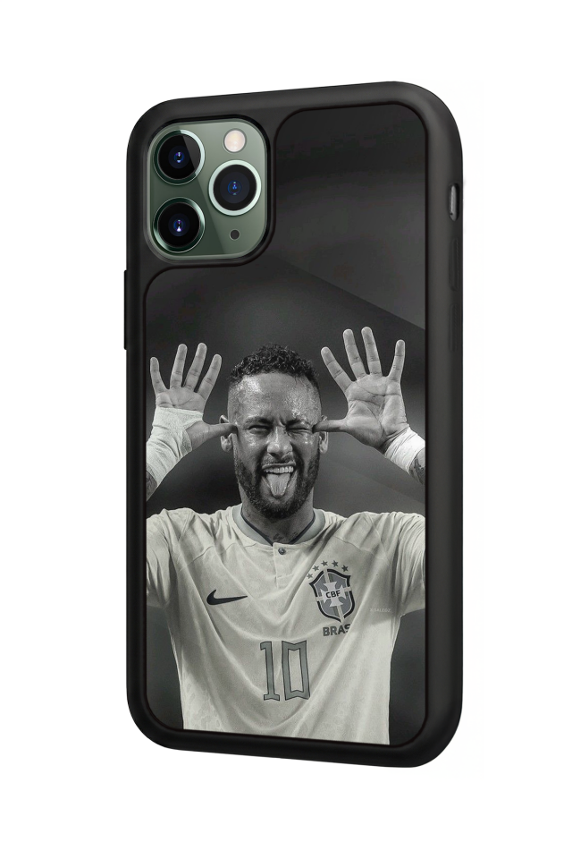 iPhone 11 Pro Max Uyumlu Neymar Tasarımlı Glossy Premium Kılıf