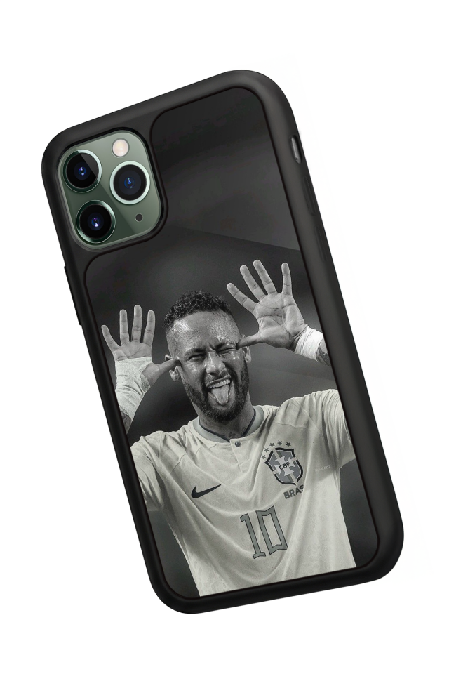 iPhone 11 Pro Max Uyumlu Neymar Tasarımlı Glossy Premium Kılıf
