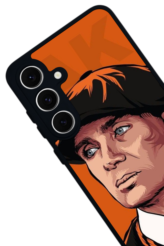 Samsung Galaxy S24 FE Uyumlu Peaky Blinders Tasarımlı Glossy Premium Kılıf