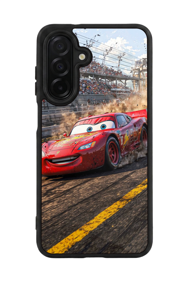 Samsung Galaxy A26 Uyumlu Şimsek McQueen Tasarımlı Glossy Premium Kılıf