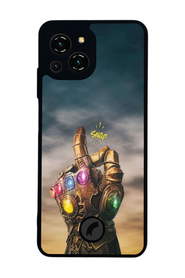 Reeder S23 Pro Max Uyumlu Thanos Tasarımlı Glossy Premium Kılıf