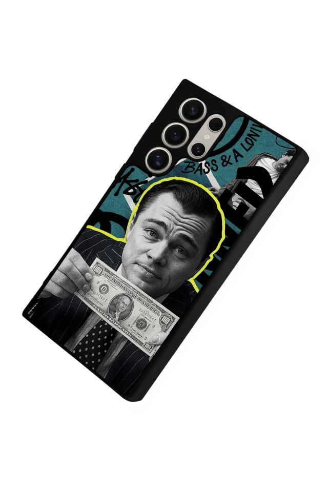 Samsung Galaxy S23 Ultra Uyumlu TheWolf Tasarımlı Glossy Premium Kılıf