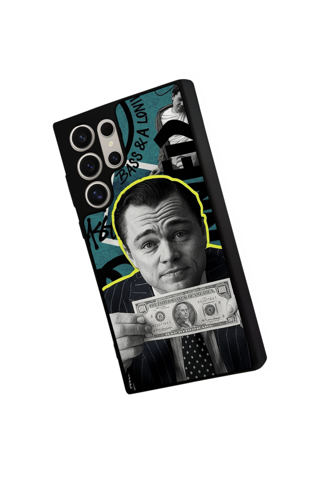 Samsung Galaxy S23 Ultra Uyumlu TheWolf Tasarımlı Glossy Premium Kılıf