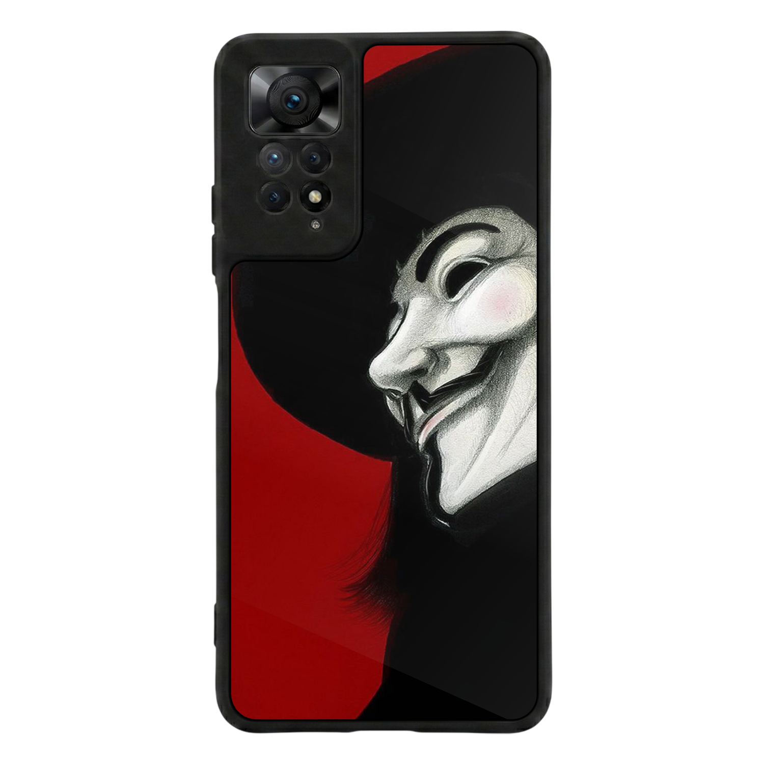 Xiaomi Redmi Note 11 Pro Uyumlu Vendetta Tasarımlı Glossy Premium Kılıf