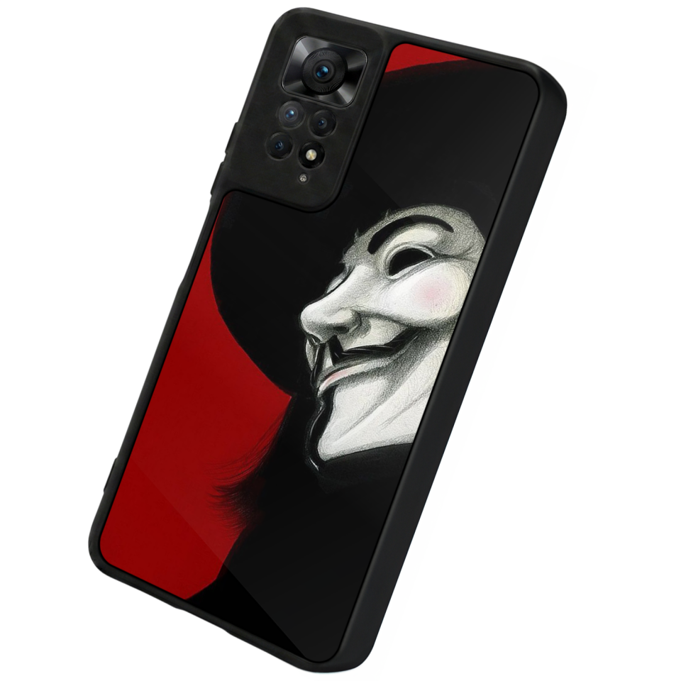 Xiaomi Redmi Note 11 Pro Uyumlu Vendetta Tasarımlı Glossy Premium Kılıf