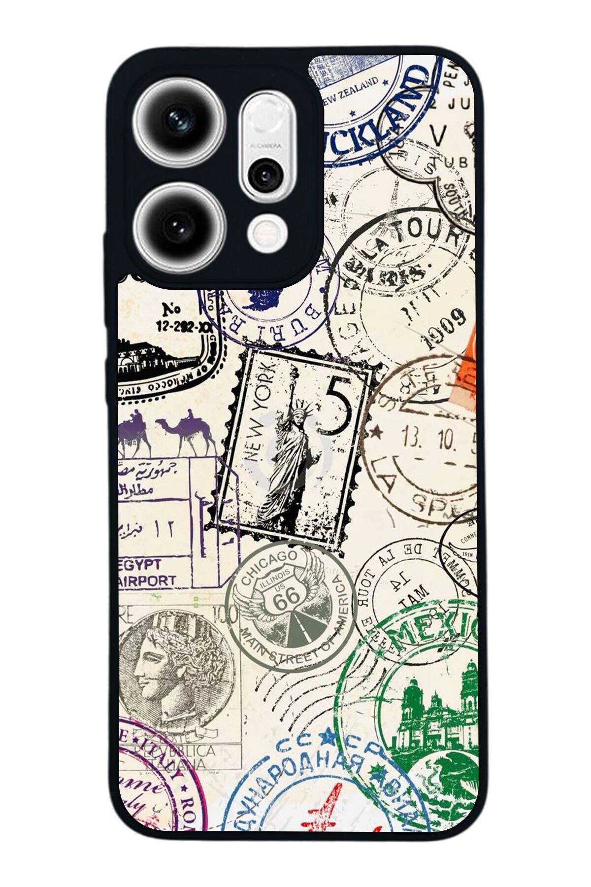 Oppo Reno 14 Uyumlu Poster Tasarımlı Glossy Premium Kılıf