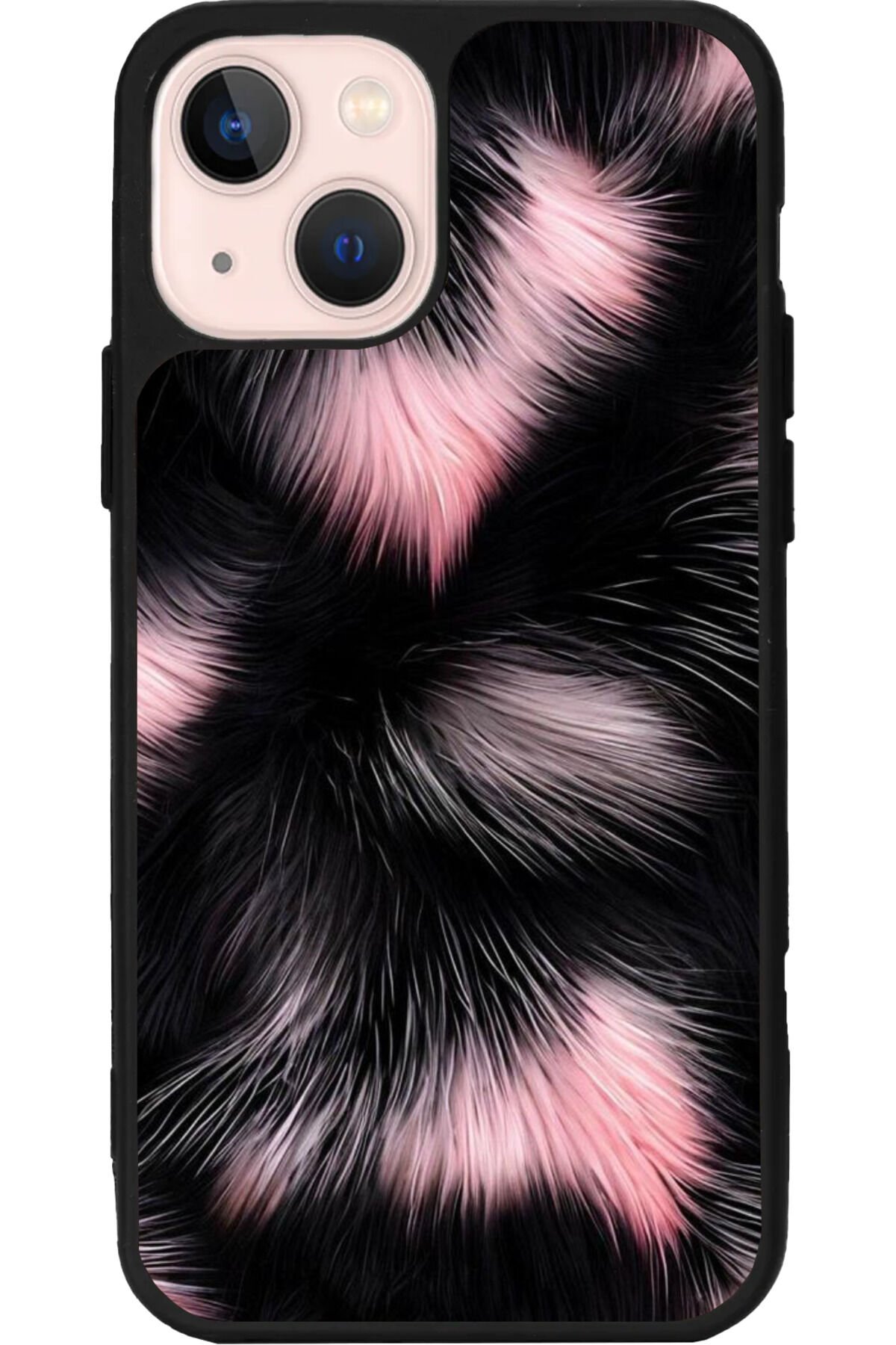 iPhone 13 Mat Siyah Uyumlu Kılıf – Yumuşak Silikon, Koruyucu, Şok Emici Kapak