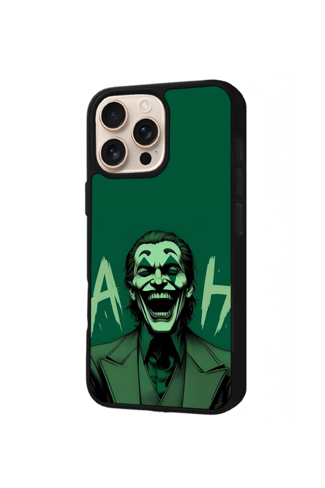 iPhone 16 Pro Max Uyumlu Joker Tasarımlı Glossy Premium Kılıf