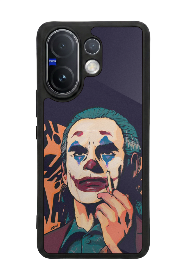 Vivo V60 Uyumlu Joker Tasarımlı Glossy Premium Kılıf