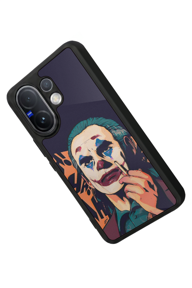 Vivo V60 Uyumlu Joker Tasarımlı Glossy Premium Kılıf