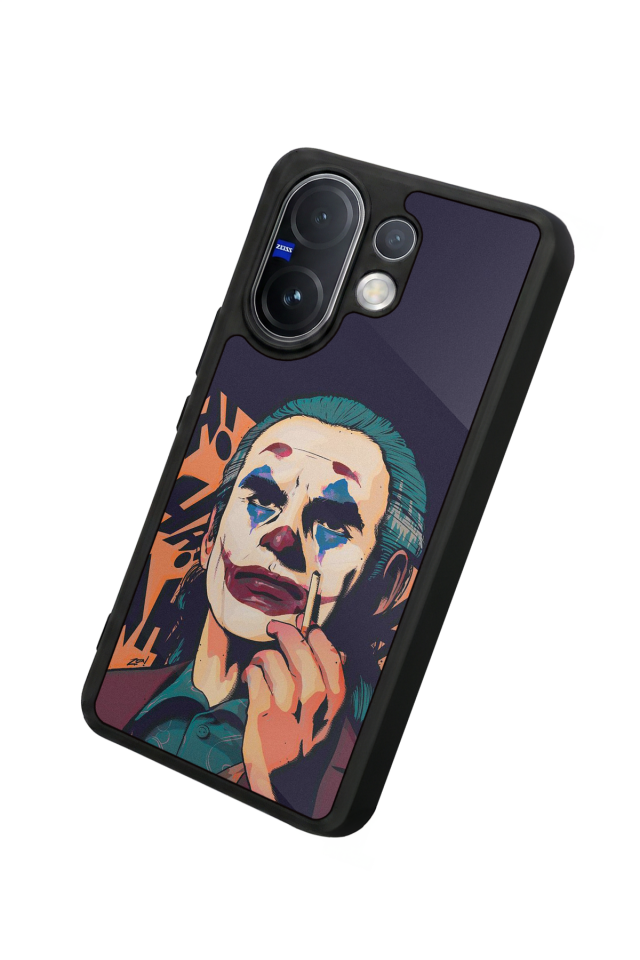 Vivo V60 Uyumlu Joker Tasarımlı Glossy Premium Kılıf