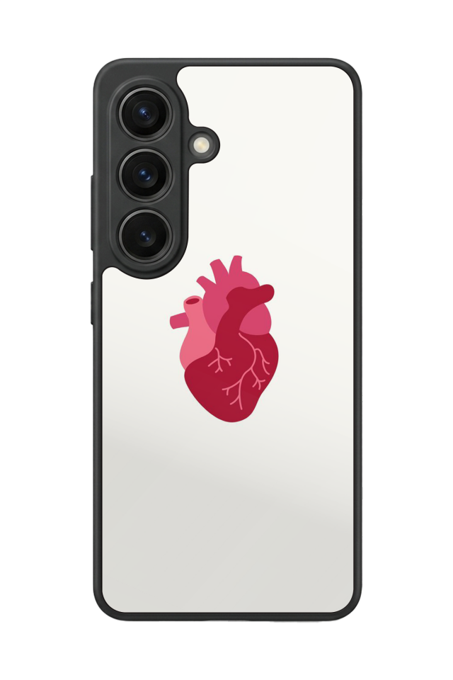 Samsung Galaxy S26 Uyumlu Kalp Love Tasarımlı Glossy Premium Kılıf