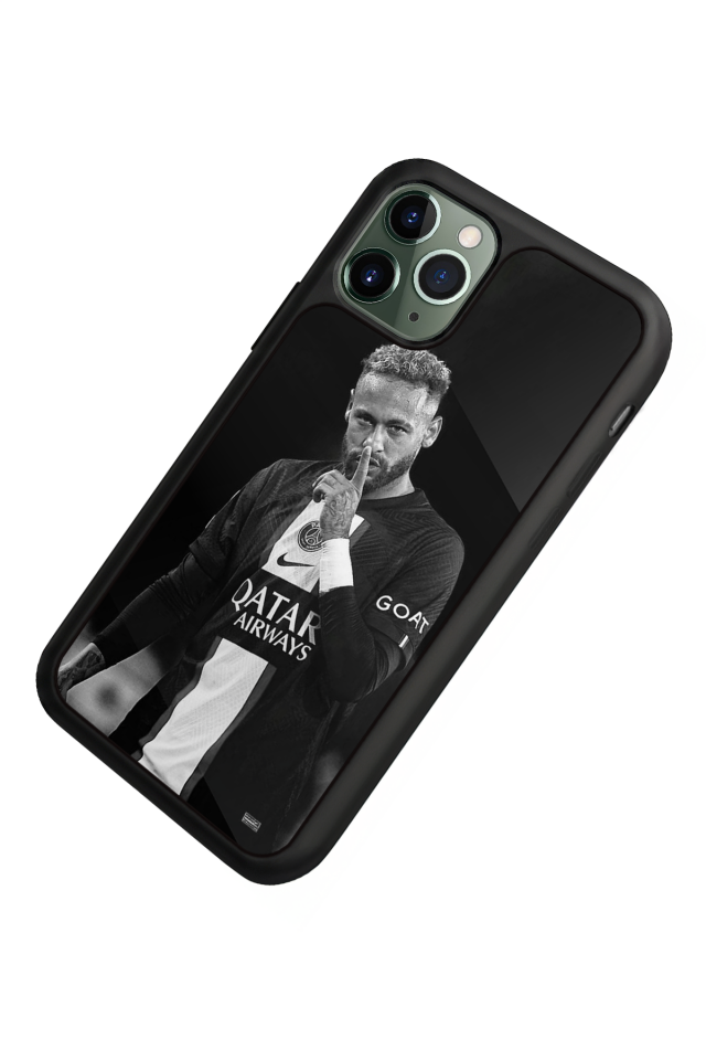 iPhone 11 Pro Max Uyumlu Neymar Tasarımlı Glossy Premium Kılıf