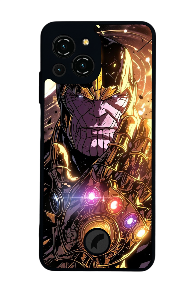 Reeder S23 Pro Max Uyumlu Thanos Tasarımlı Glossy Premium Kılıf