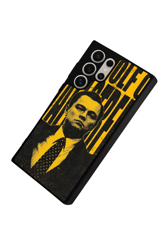 Samsung Galaxy S23 Ultra Uyumlu TheWolf Tasarımlı Glossy Premium Kılıf