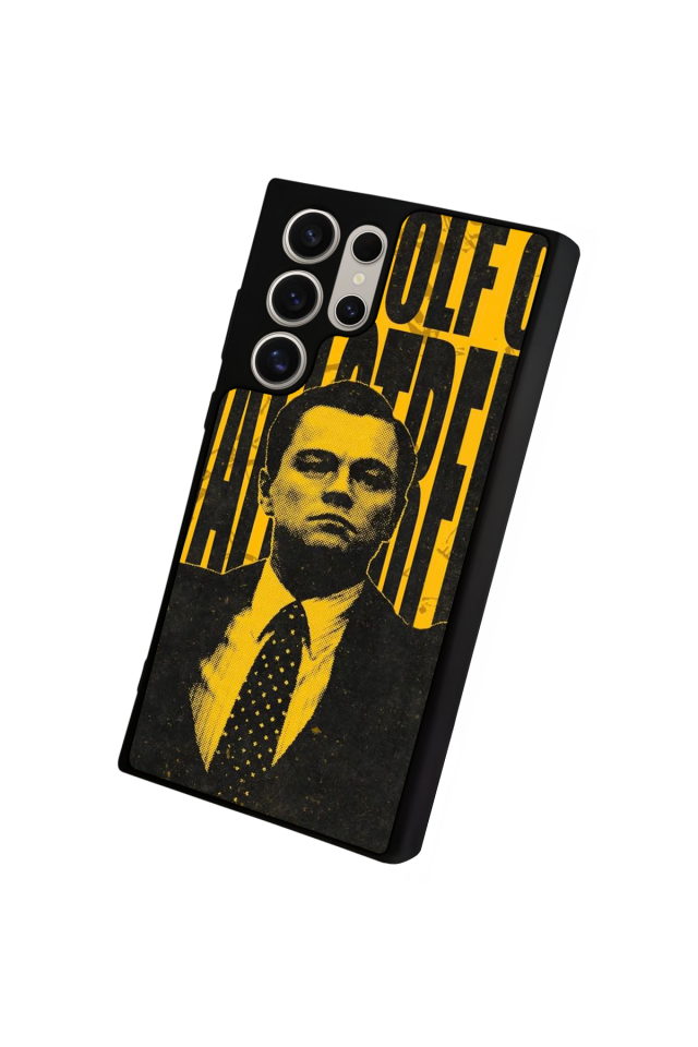 Samsung Galaxy S23 Ultra Uyumlu TheWolf Tasarımlı Glossy Premium Kılıf