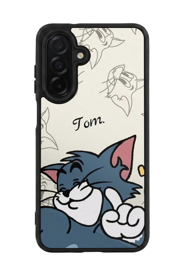 Samsung Galaxy A36 Uyumlu Tom And Jerry Tasarımlı Glossy Premium Kılıf