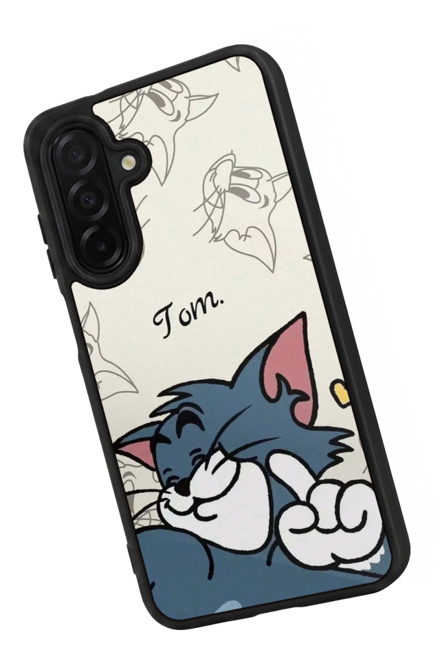 Samsung Galaxy A36 Uyumlu Tom And Jerry Tasarımlı Glossy Premium Kılıf