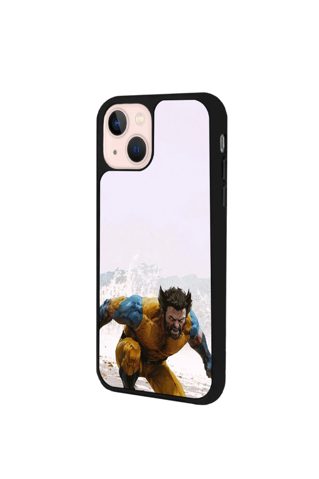 iPhone 15 Plus Uyumlu Wolverine Tasarımlı Glossy Premium Kılıf