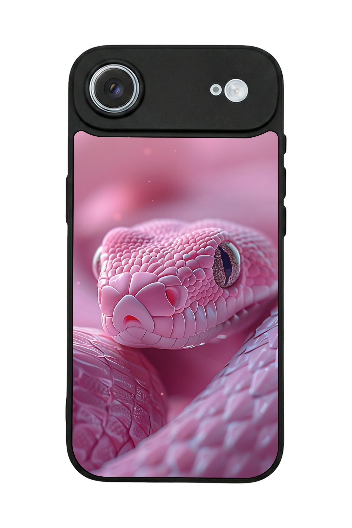 iPhone 17 Air Uyumlu Yılan Tasarımlı Glossy Premium Kılıf