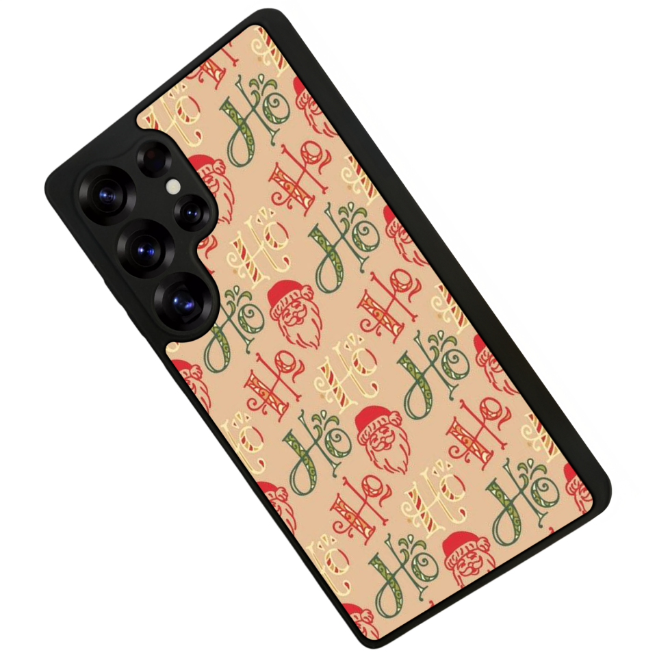 Samsung Galaxy S25 Ultra Uyumlu Yilbasi Christmas Tasarımlı Glossy Premium Kılıf