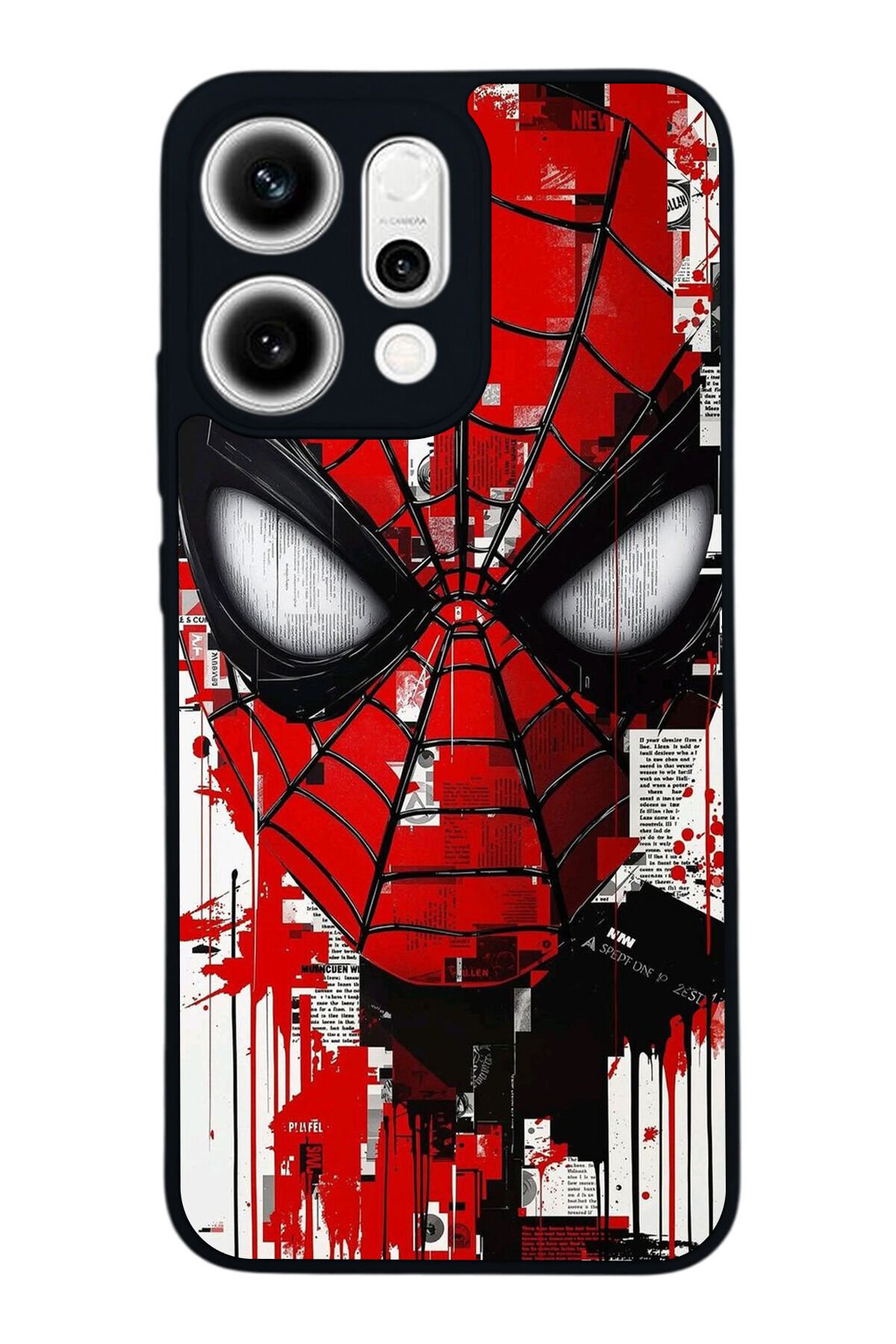 Oppo Reno 14 Uyumlu Spider Man ( Örümcek Adam ) Tasarımlı Glossy Premium Kılıf