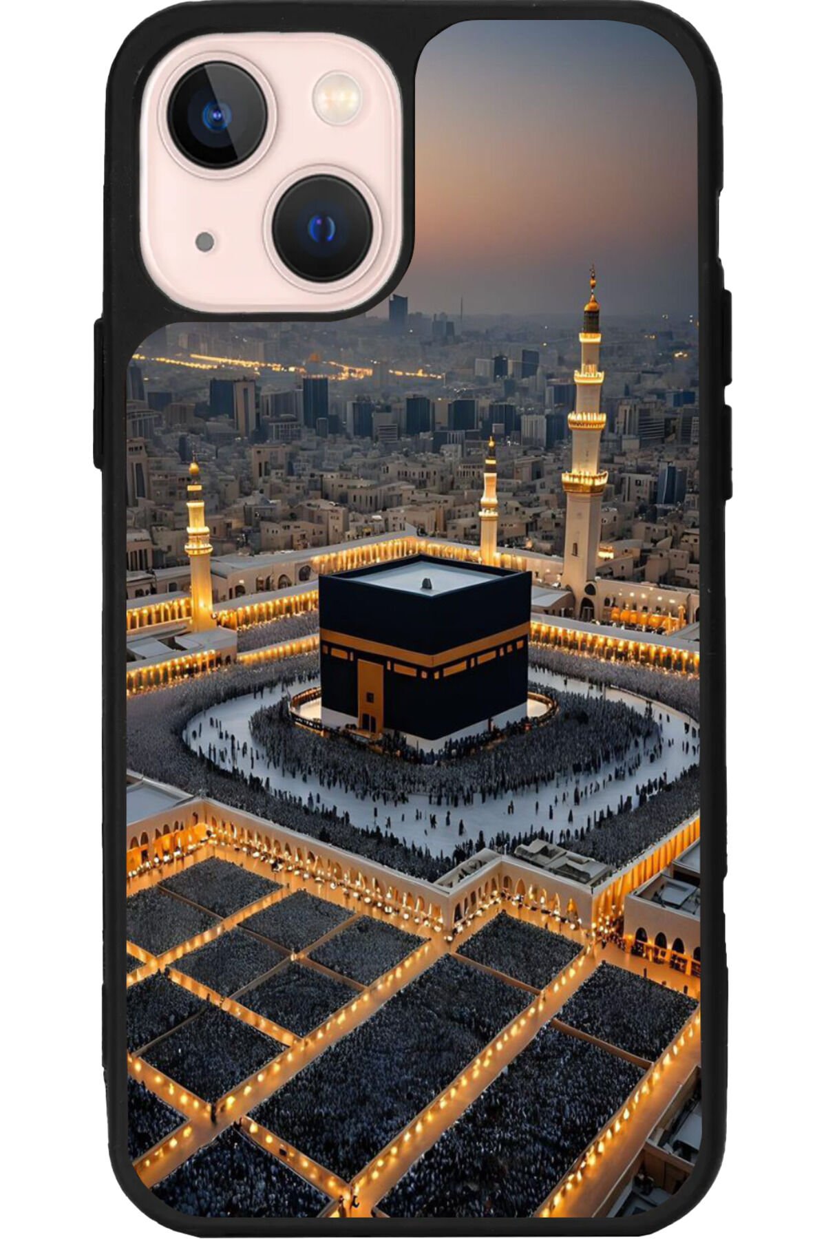 iPhone 13 Mat Siyah Uyumlu Kılıf – Yumuşak Silikon, Koruyucu, Şok Emici Kapak