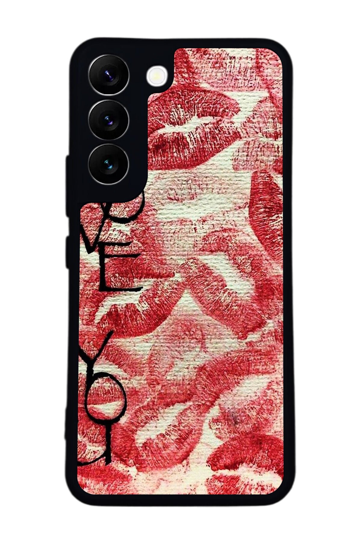 Samsung Galaxy S22 Uyumlu Dudak Tasarımlı Glossy Premium Kılıf