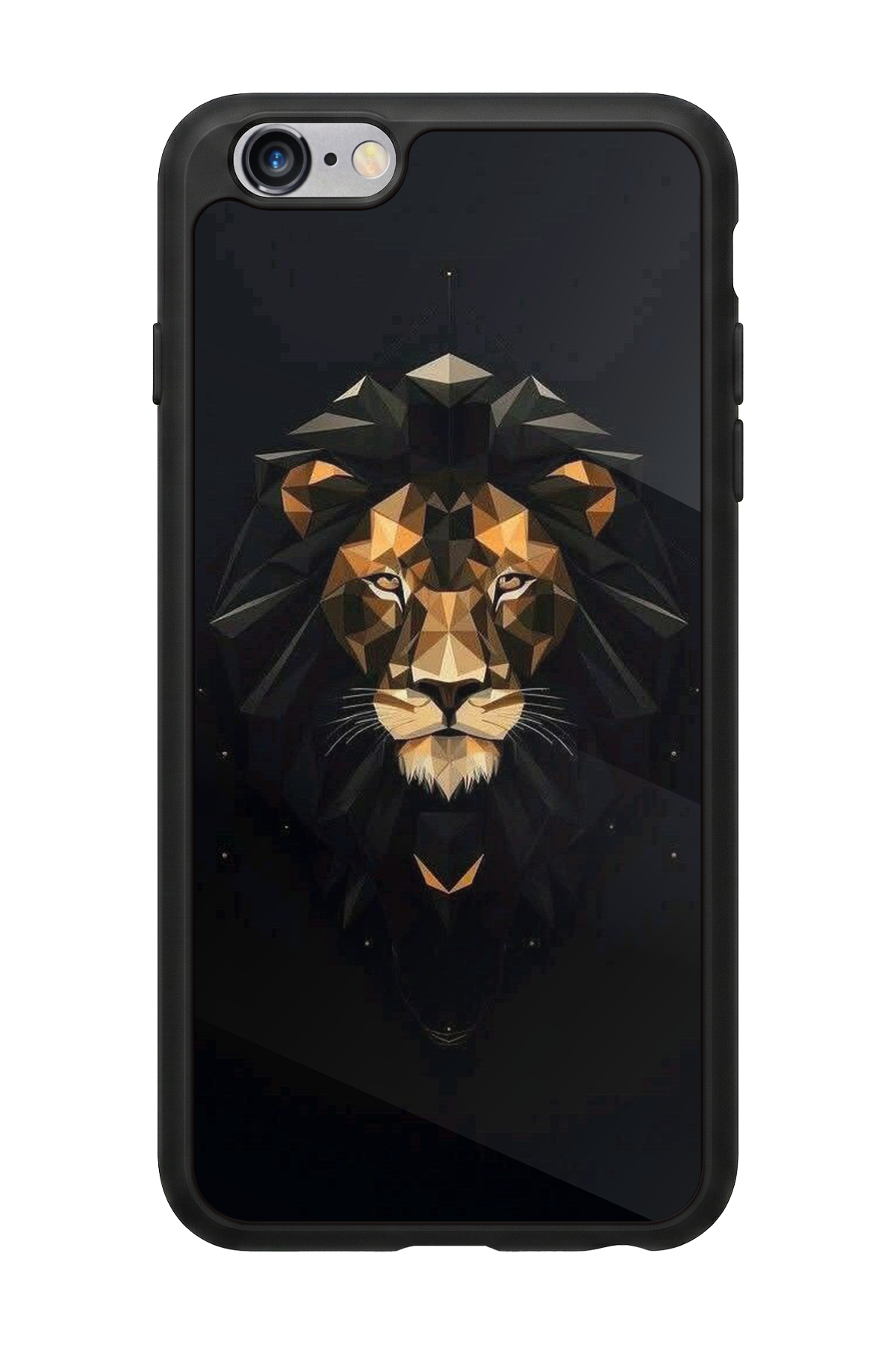 iPhone 6s Plus Uyumlu Aslan Tasarımlı Glossy Premium Kılıf