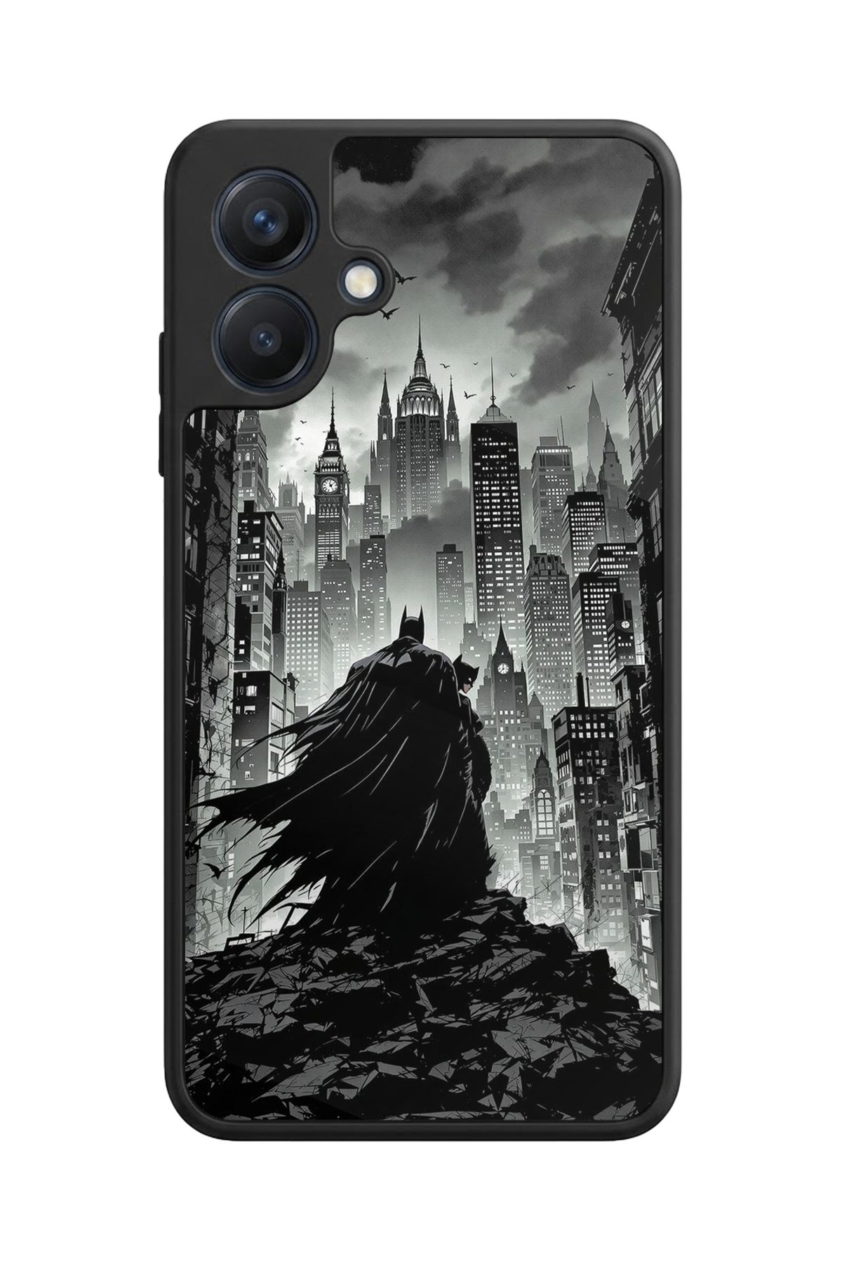 Samsung Galaxy A07 Uyumlu Batman Tasarımlı Glossy Premium Kılıf