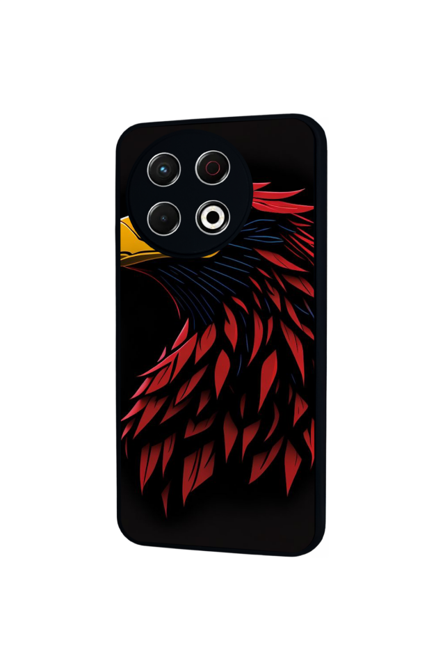 Tecno Spark 30 Pro Uyumlu Besiktas Tasarımlı Glossy Premium Kılıf