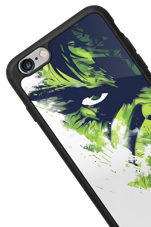 iPhone 6s Plus Uyumlu Hulk Tasarımlı Glossy Premium Kılıf