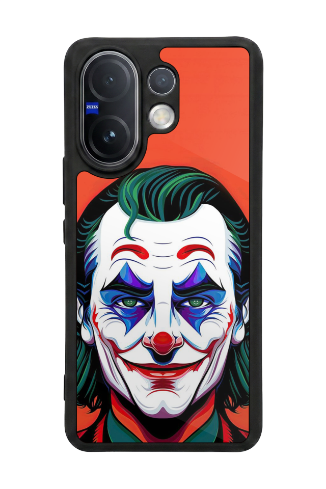 Vivo V60 Uyumlu Joker Tasarımlı Glossy Premium Kılıf