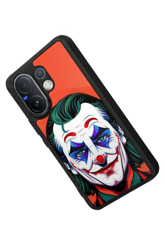 Vivo V60 Uyumlu Joker Tasarımlı Glossy Premium Kılıf