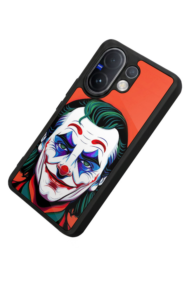 Vivo V60 Uyumlu Joker Tasarımlı Glossy Premium Kılıf